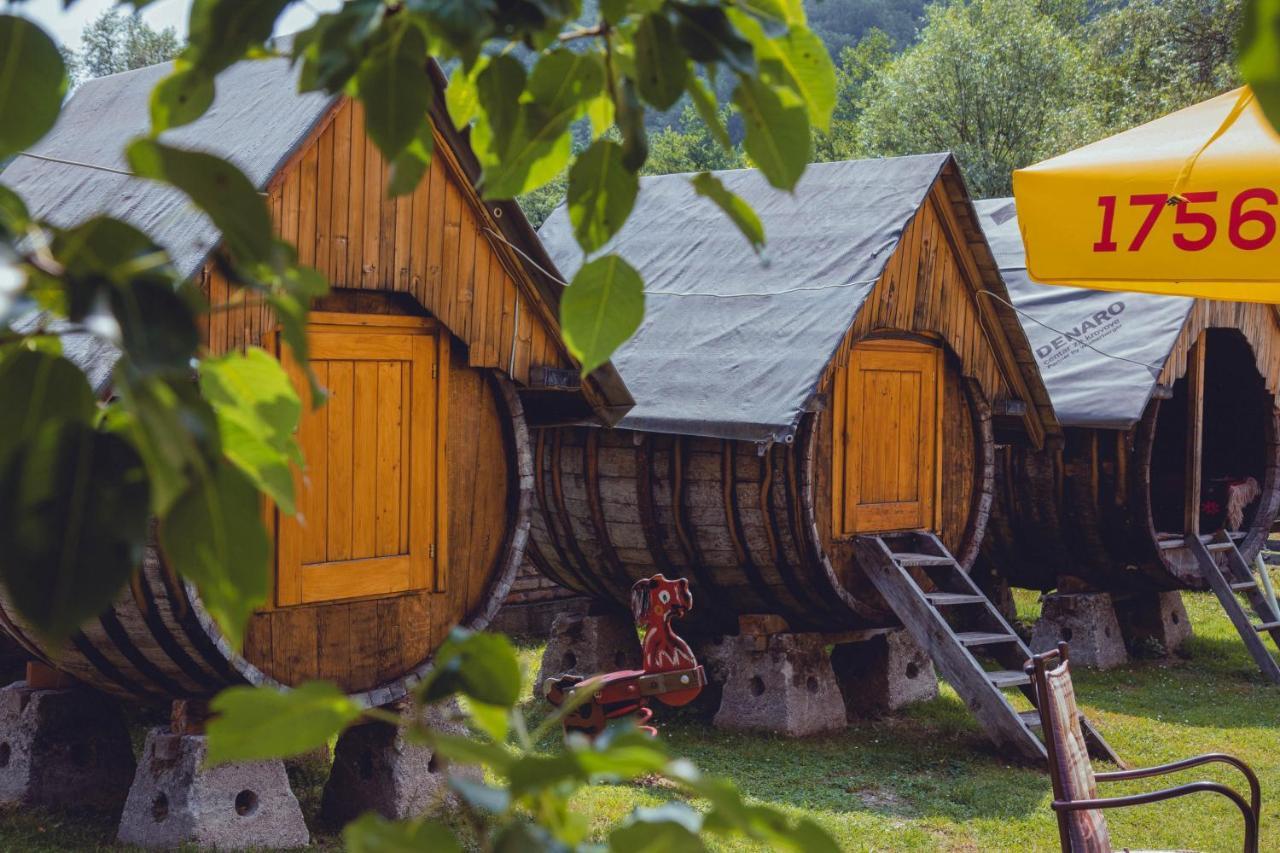 Готель Rafting Kamp Dvije Vrbe Фоча Екстер'єр фото