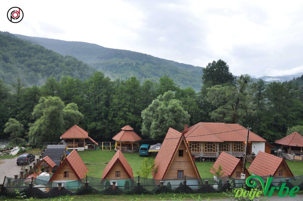 Готель Rafting Kamp Dvije Vrbe Фоча Екстер'єр фото